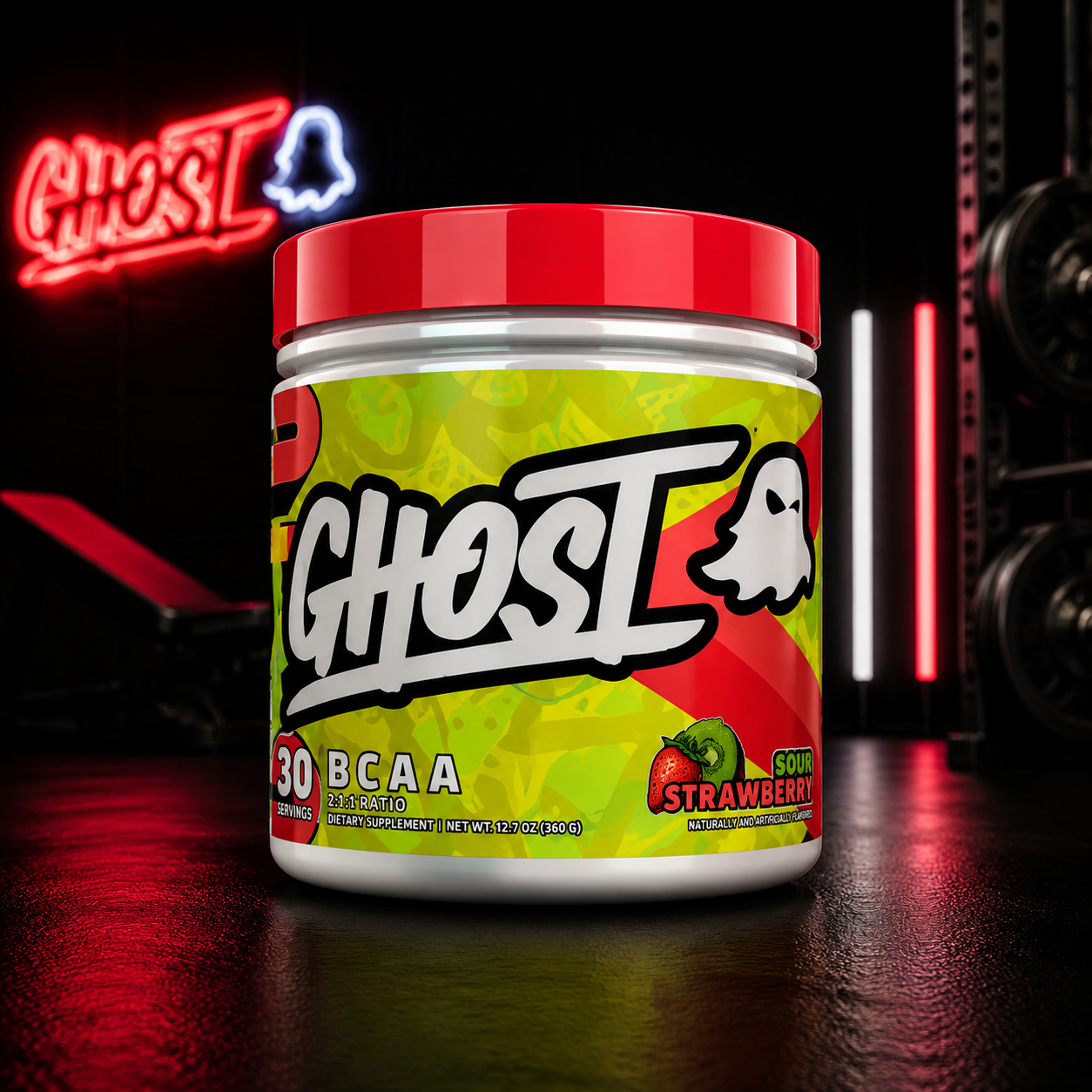 Ghost BCAAs - Kiwi Strawberry