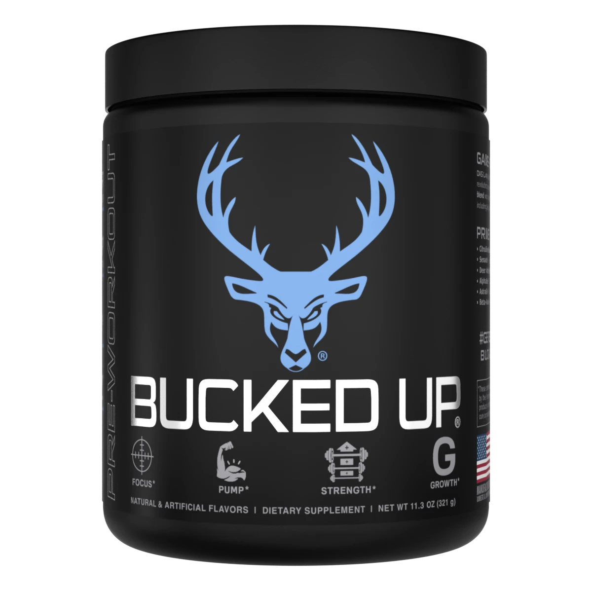Bucked Up Pre-Workout - Blue Razz