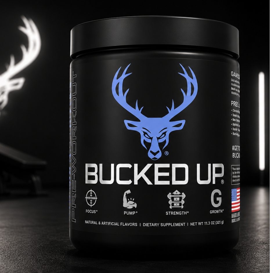 Bucked Up Pre-Workout - Blue Razz