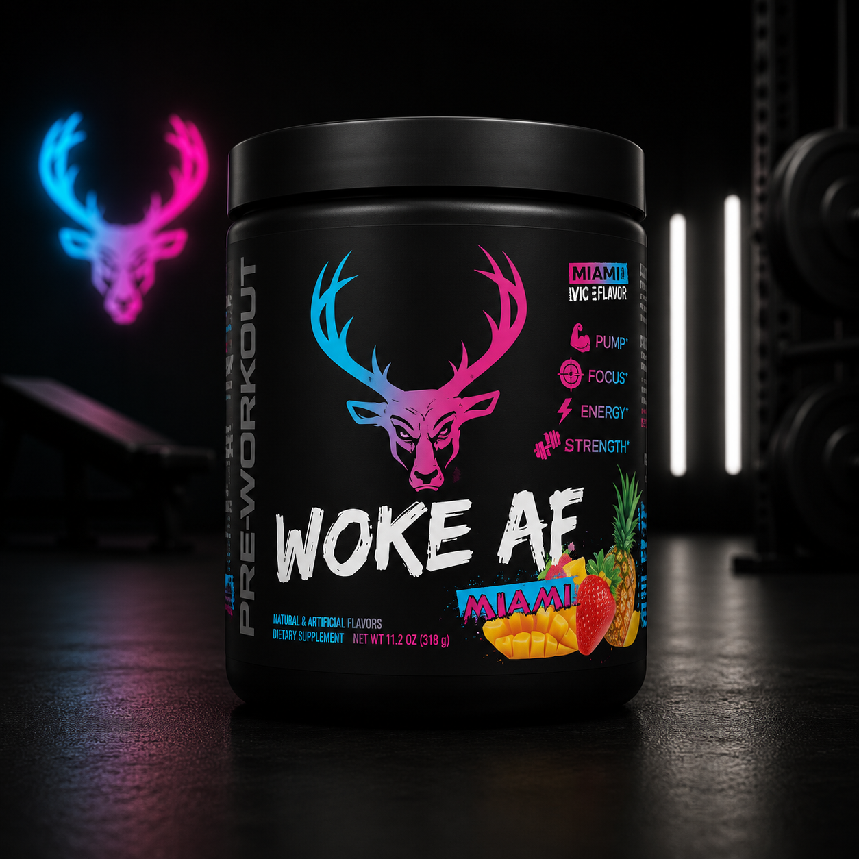 Bucked Up Woke AF Pre-Workout - Miami