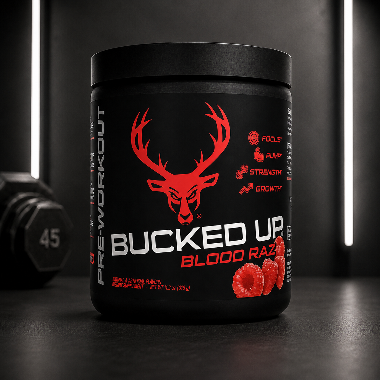 Bucked Up Pre-Workout - Blood Raz